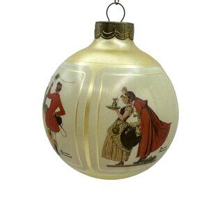 Vintage 1987 Norman Rockwell Christmas Ornament Hallmark Keepsake Ornament